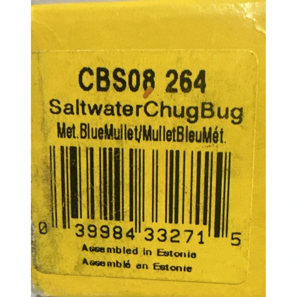 Storm Saltwater Chug Bug. Top water Surface. New!